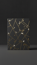 Charcoal Gift Box With Gold Foil